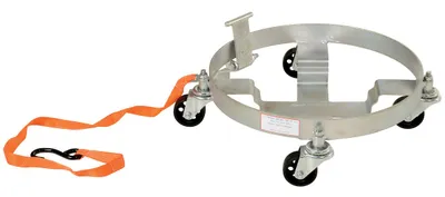Vestil DRUM-TRI-H-TLT tilting drum dollie shown from an alternate angle