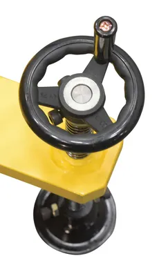 Vestil DSJ-300-P air balance jib lifter shown from an alternate angle