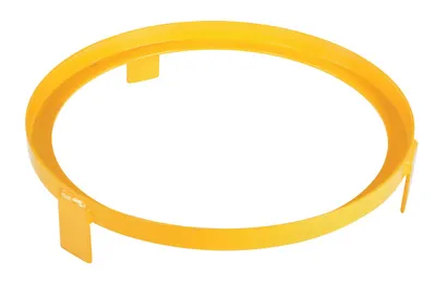 Vestil Steel Drum Tier 55 Gallon 24-1/8 In. Inside Diameter 2300 Lb. Capacity Yellow
