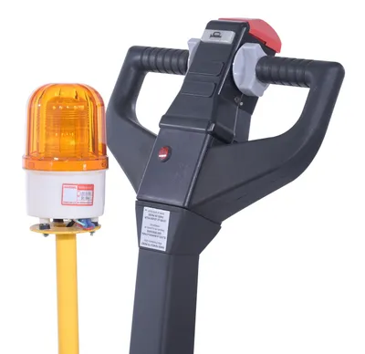 Vestil E-TUG-HD-120 electric powered tugger shown from an alternate angle