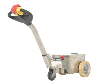 Vestil E-TUG-HD-20-SS electric powered tugger shown from an alternate angle