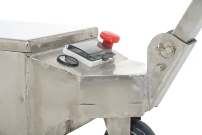 Vestil E-TUG-HD-20-SS electric powered tugger shown from an alternate angle