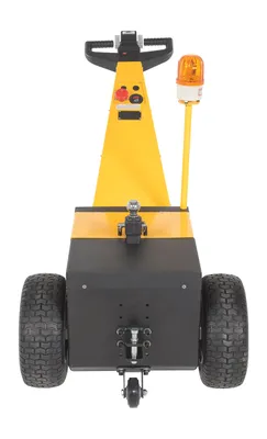 Vestil E-TUG-HD-50 electric powered tugger shown from an alternate angle