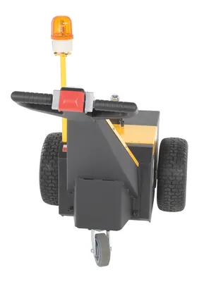 Vestil E-TUG-HD-50 electric powered tugger shown from an alternate angle