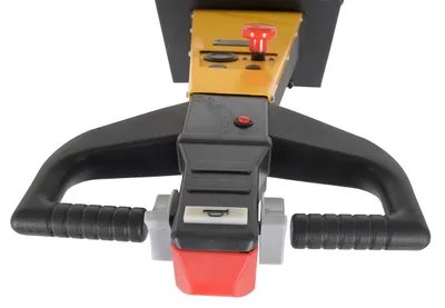 Vestil E-TUG-HD-70 electric powered tugger shown from an alternate angle