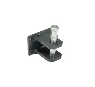 Vestil Steel Pin Hitch For E-Tug-HD Models Black/Silver