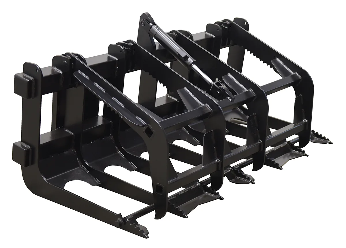 Vestil EA-SKGB-66 skid steer grab bucket