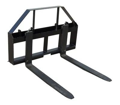 Vestil Steel Universal Attachment Skid Forks 60 In. Length 4000 Lb. Capacity Black