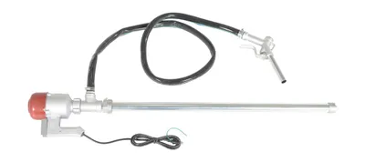 Vestil EDP electric drum pump shown from an alternate angle