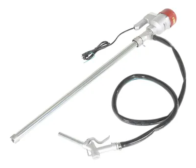Vestil EDP electric drum pump shown from an alternate angle