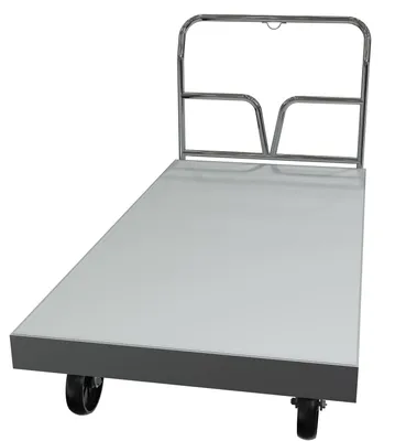 Vestil EFHD-3672 heavy-duty extruded aluminum platform truck