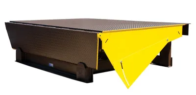 Vestil EH-76-20 electric hydraulic dock leveler shown from an alternate angle