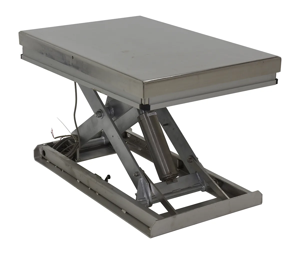 Vestil EHLT-WS-2436-PSS work station electric hydraulic scissor table
