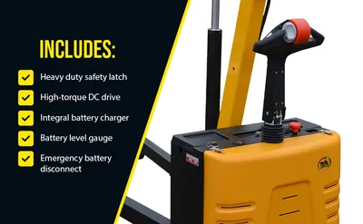 Vestil EPFC-25 electric powered floor crane feature highlights