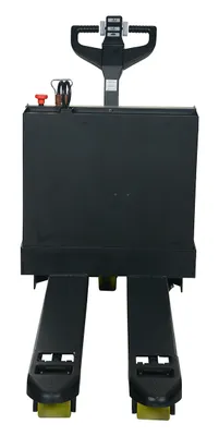Vestil EPT-2048-45 fully powered electric pallet truck shown from an alternate angle