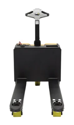 Vestil EPT-2547-30 fully powered electric pallet truck shown from an alternate angle