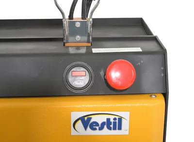 Vestil EPT-2748-45-SCL electric pallet trucks with scale shown from an alternate angle