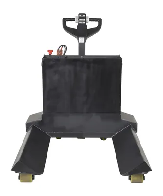 Vestil EPT-4048-45-RL electric powered roll pallet truck shown from an alternate angle