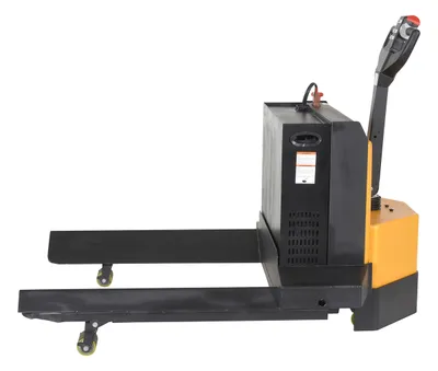 Vestil EPT-4048-45-RL electric powered roll pallet truck shown from an alternate angle
