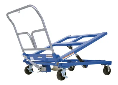 Vestil ETT-254 economy transporter tilter shown from an alternate angle
