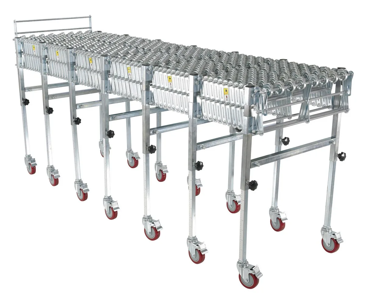 Vestil EXCNV-S-24-24 expandable roller conveyor