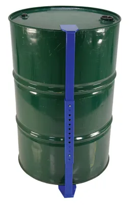 Vestil FDA-550 plastic & fiber drum adapters and other upgrade shown from an alternate angle