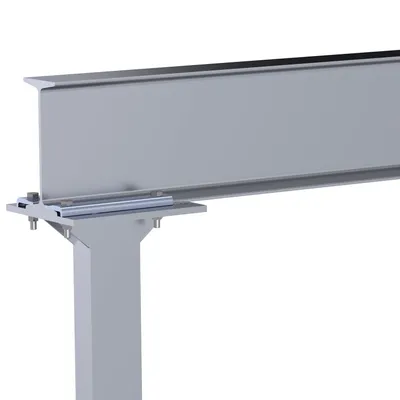 Vestil FHA-6-15-10 fixed height aluminum gantry crane shown from an alternate angle