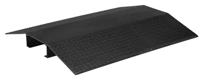 Vestil Fabricated Aluminum Hose and Cable Crossovers 48 In. x 40 In. 2000 Lb. Capacity Black