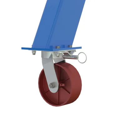 Vestil FHS-10-15 fixed steel gantry crane shown from an alternate angle