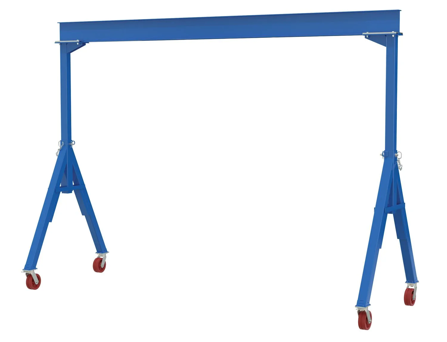 Vestil FHS-6-20-VG fixed steel gantry cranes with v-groove caster