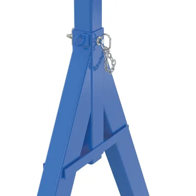 Vestil FHS-8-10 fixed steel gantry crane shown from an alternate angle