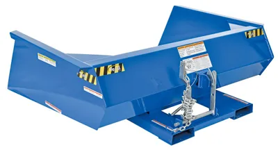 Vestil FL-4000 fork mounted front loader shown from an alternate angle