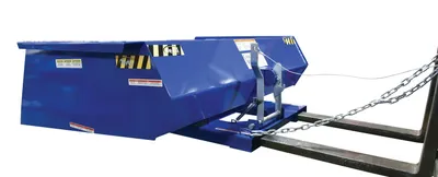 Vestil FL-4000 fork mounted front loader shown from an alternate angle
