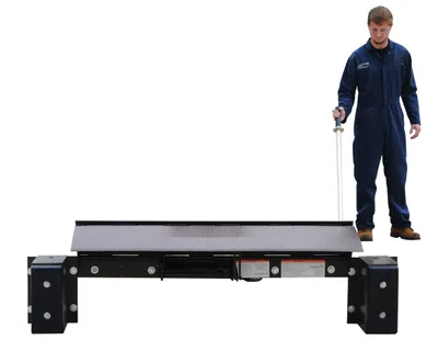 Vestil FM-2072 edge-o-dock leveler shown from an alternate angle