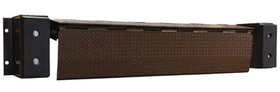 Vestil Steel Mechanical Edge-O-Dock Leveler 66 In. Ramp Width 30,000 Lb. Capacity Brown
