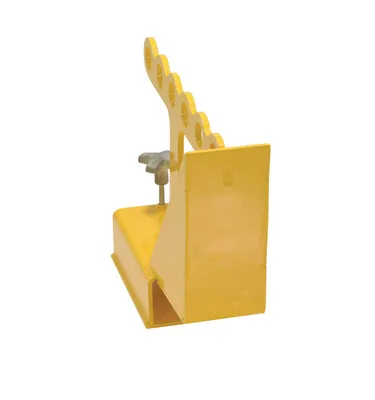 Vestil FORK-P fork lifter shown from an alternate angle