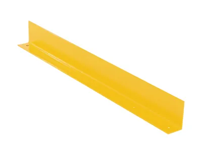 Vestil Steel Floor Safety Curb 48 In. x 3 In. x 5 In. 3/8 In. Thick Yellow