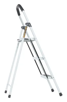 Vestil FSL-HS-3-225 fold-up step ladder shown from an alternate angle