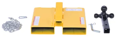 Vestil FTTM-2 forklift hitch shown from an alternate angle