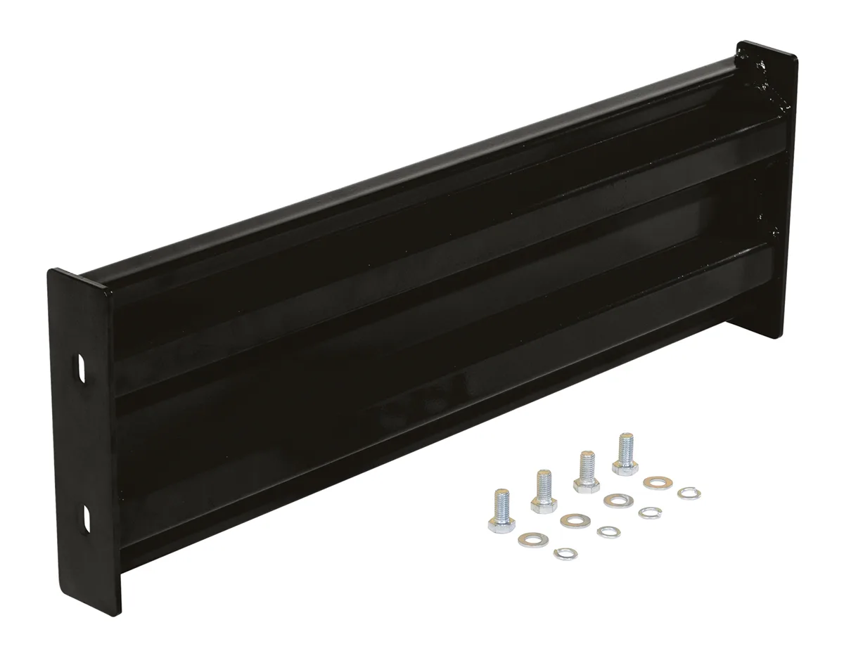 Vestil GR-F2R-BO-3-BK structural guard rails (drop-in and bolt-on style)