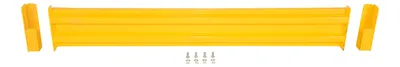 Vestil GR-F2R-DI-6-YL structural guard rails (drop-in and bolt-on style) shown from an alternate angle