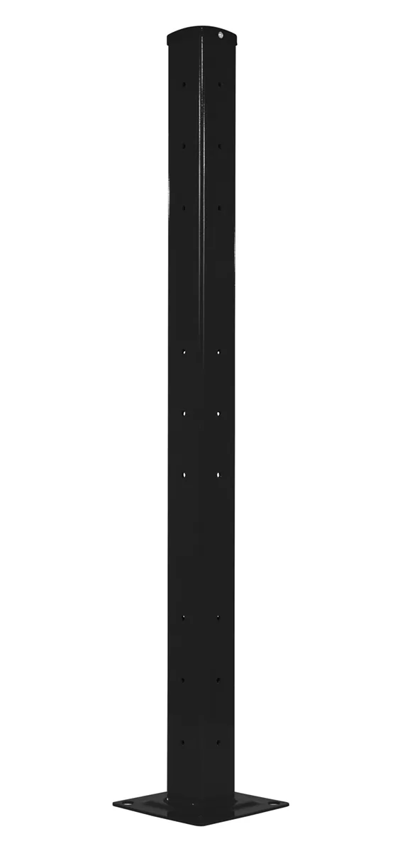 Vestil GR-F2R-DI-TP60-BK structural guard rails (drop-in and bolt-on style)