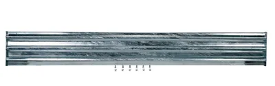 Vestil GR-F3R-BO-10-HDG structural guard rails (drop-in and bolt-on style) shown from an alternate angle