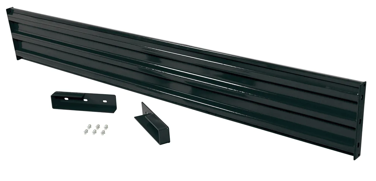Vestil GR-F3R-DI-10-BK structural guard rails (drop-in and bolt-on style)