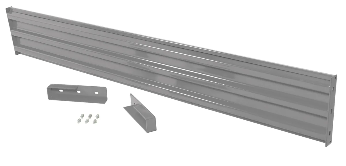 Vestil GR-F3R-DI-10-GYSG structural guard rails (drop-in and bolt-on style)