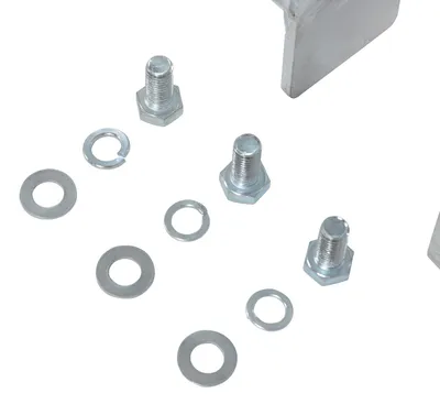 Vestil GR-F3R-DI-3-HDG structural guard rails (drop-in and bolt-on style) shown from an alternate angle