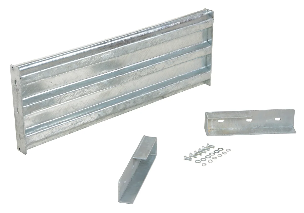 Vestil GR-F3R-DI-4-HDG structural guard rails (drop-in and bolt-on style)