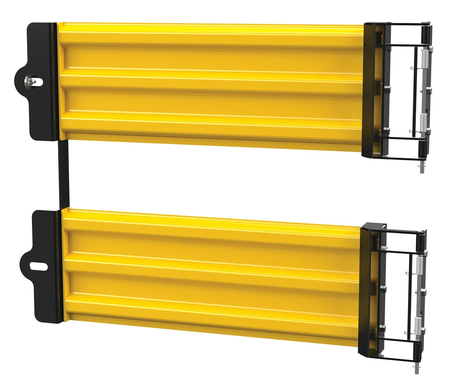 Vestil GR-F3R-GBD-4-YL structural guard rails (drop-in and bolt-on style)