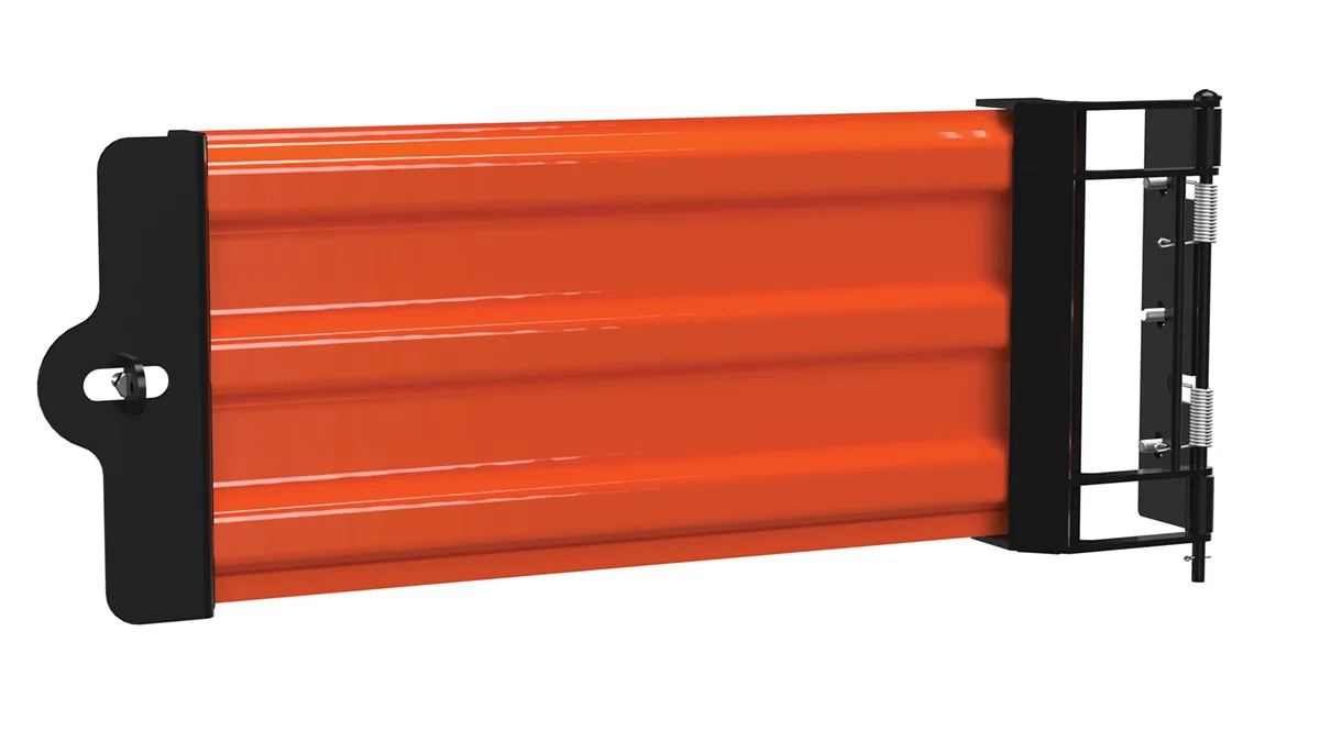 Vestil GR-F3R-GBS-3-OR structural guard rails (drop-in and bolt-on style)