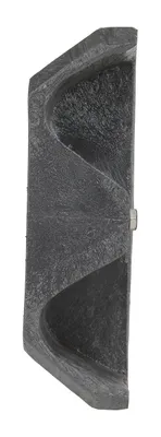 Vestil GR-H2R-CAP-BK highway guard rail system shown from an alternate angle